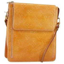 LOUIS VUITTON Vernis Motto Accessory Pouch Marshmallow Pink M91312 Auth BA7644 Other