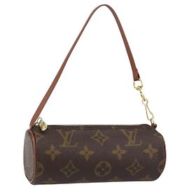 LOUIS VUITTON Monedero Papillon Monograma LV Auth 155280 Monograma