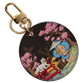 LOUIS VUITTON Monogram Vivienne Porte Cre Illustre Charm M00499 Auth 143033SAM Monograma