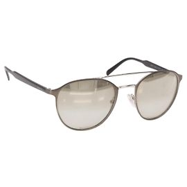 Óculos de sol PRADA metal Marrom SPR62T Auth 154897 Marrom