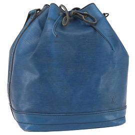 LOUIS VUITTON Borsa a Spalla Epi Noe Blu Toledo M44005 LV Auth 153192 Blu