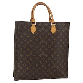 LOUIS VUITTON Bolsa Sac Plat Monogram M51140 LV Auth ka493 Monograma