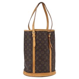 LOUIS VUITTON Bolsa de Hombro Monogram Bucket GM M42236 LV Auth th6478 Monograma