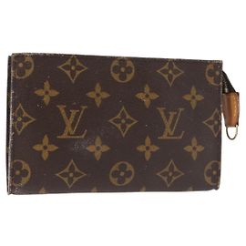 LOUIS VUITTON Monogram Bucket PM Accessory Pouch LV Auth 145529 Monogram