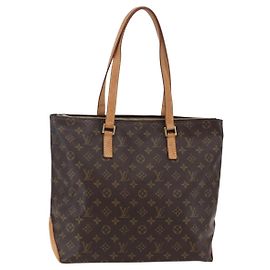 LOUIS VUITTON Monogram Cabas Mezzo Tote Bag M51151 LV Auth 144560 Monogramm
