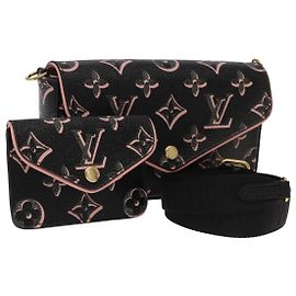 LOUIS VUITTON Pochette Multi Pochette Felicie Monogramma Rosa M81471 LV Auth 101329SAM Rosa Monogramma
