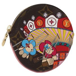 LOUIS VUITTON Monogram Vivienne Portamonete Rotondo M69757 LV Auth MY089AM Monogramma