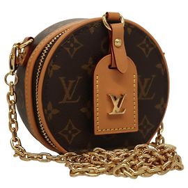 LOUIS VUITTON Mini Boite Chapeau Monogram Borsa a Spalla M44699 LV Auth BD788SAM Monogramma