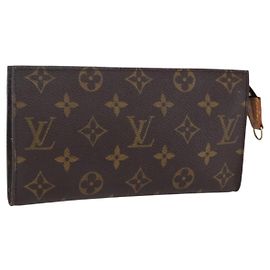 LOUIS VUITTON Monogram Bucket GM Accessory Pouch LV Auth 147797 Monogram