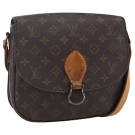 LOUIS VUITTON Bolsa de Ombro Monogram Saint Cloud GM M51242 LV Auth 152680 Monograma