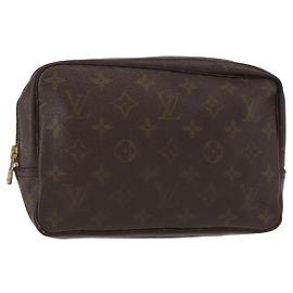 LOUIS VUITTON Trousse Toilette Monogram 23 Borsa Clutch M47524 LV Auth ka962 Monogramma