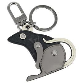 LOUIS VUITTON Monogram Eclipse Porte Cles LV Rat Key Holder M68835 Auth 152795 Monogram