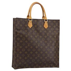 LOUIS VUITTON Bolsa Sac Plat Monogram M51140 LV Auth 151249 Monograma