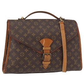 LOUIS VUITTON Bolsa de Mão Monogram Beverly M51121 LV Auth BA7625 Monograma