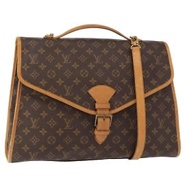 LOUIS VUITTON Bolsa de Mão Monogram Beverly M51121 LV Auth BA7626 Monograma