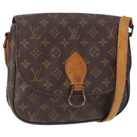 LOUIS VUITTON Monogram Saint Cloud GM Shoulder Bag M51242 LV Auth BA8286 Monogram