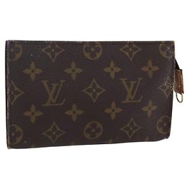 LOUIS VUITTON Monogram Bucket PM Accessory Pouch LV Auth th6492 Monogram