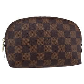 LOUIS VUITTON Kosmetiktäschchen PM Damier Ebene N47516 Auth LV ka231 Damier ebene