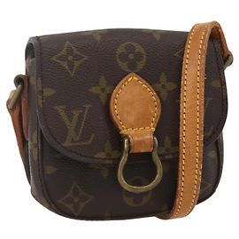 LOUIS VUITTON Bolsa Monogram Bebe Monogram Saint Cloud M51245 LV Auth BA8103 Monograma