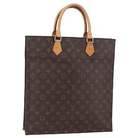 LOUIS VUITTON Bolsa Sac Plat Monogram M51140 LV Auth 154802 Monograma