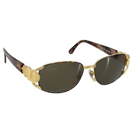Gafas de sol FENDI de metal tono dorado Auth am9921 Otro
