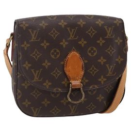 LOUIS VUITTON Bolso de Hombro Monogram Saint Cloud GM M51242 LV Auth BA6503 Monograma