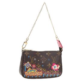 LOUIS VUITTON Monogram Vivienne Mini Pochette Accessoires M69752 LV Auth 137149M Monogramme