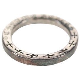 Chrome Hearts NTFL Ring Ag925 Silver Auth 140408M Silvery