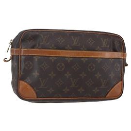 LOUIS VUITTON Clutch Compiegne 28 M51845 LV Auth hk3210 Monogramm