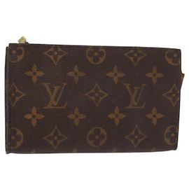 LOUIS VUITTON Monogram Bucket PM Accessory Pouch LV Auth 148679 Monogram