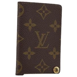 LOUIS VUITTON Monogram Porto Cartes Crdit Pression Card Case M60937 Auth 143363 Monogram