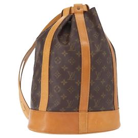 LOUIS VUITTON Bolsa de Hombro Monogram Randonnee PM M42243 LV Auth 155147 Monograma