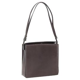 Borsa a Spalla in Pelle Marrone GUCCI 007 2014 3444 Auth 159973 Marrone