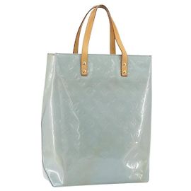 LOUIS VUITTON Monogram Vernis Reade MM Sac à Main Lavande M91226 LV Auth 159710 Autre
