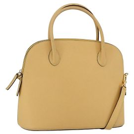 Céline Borsa a mano CELINE in pelle 2 in 1 oro giallo Auth 156864 D'oro Giallo