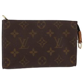 LOUIS VUITTON Monogram Bucket PM Accessory Pouch LV Auth kk578 Monogram