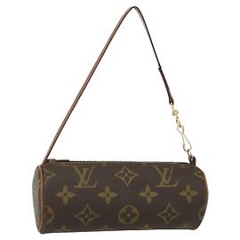 LOUIS VUITTON Monedero Papillon Monograma LV Auth 155722 Monograma