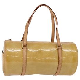 LOUIS VUITTON Sac à main Monogram Vernis Bedford Beige M91006 LV Auth ep11091 Beige