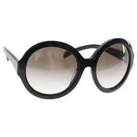 Gafas de sol PRADA de plástico negras Auth am9251 Negro