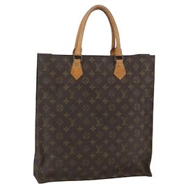 LOUIS VUITTON Sac Plat Monogram M51140 LV Auth bs31305 Monogramme