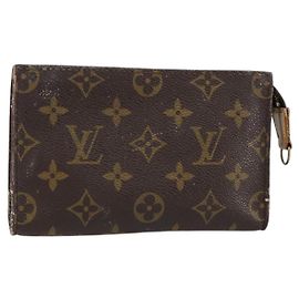 LOUIS VUITTON Monogram Bucket PM Accessory Pouch LV Auth th6536 Monogram