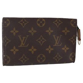 LOUIS VUITTON Monogram Bucket PM Accessory Pouch LV Auth th6436 Monogram