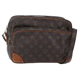 LOUIS VUITTON Bolsa de Ombro Monogram Nile M45244 LV Auth ep11856 Monograma