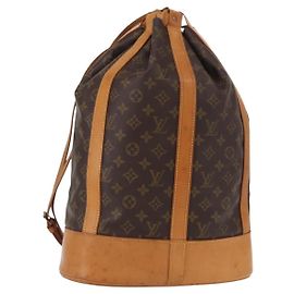 LOUIS VUITTON Borsa a Spalla Monogram Randonnee GM M42244 LV Auth 152160 Monogramma