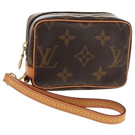 LOUIS VUITTON Pochette Trousse Wapity Monogram M58030 LV Auth 154015V Monogramma