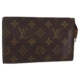 LOUIS VUITTON Monogram Bucket PM Accessory Pouch LV Auth bs30149 Monogram