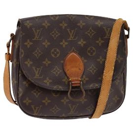 LOUIS VUITTON Bolsa de Ombro Monogram Saint Cloud GM M51242 LV Auth bs29598 Monograma