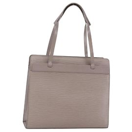 LOUIS VUITTON Sac Tote Epi Croisette PM Lilas M5249B LV Auth BA6418 Violet