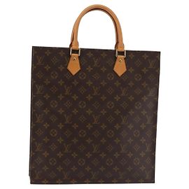 LOUIS VUITTON Bolsa Sac Plat Monogram M51140 LV Auth 142924 Monograma