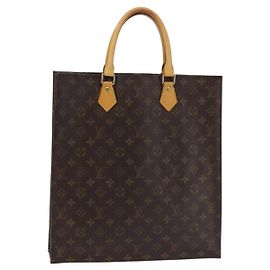 LOUIS VUITTON Bolsa Sac Plat Monogram M51140 LV Auth 142922 Monograma
